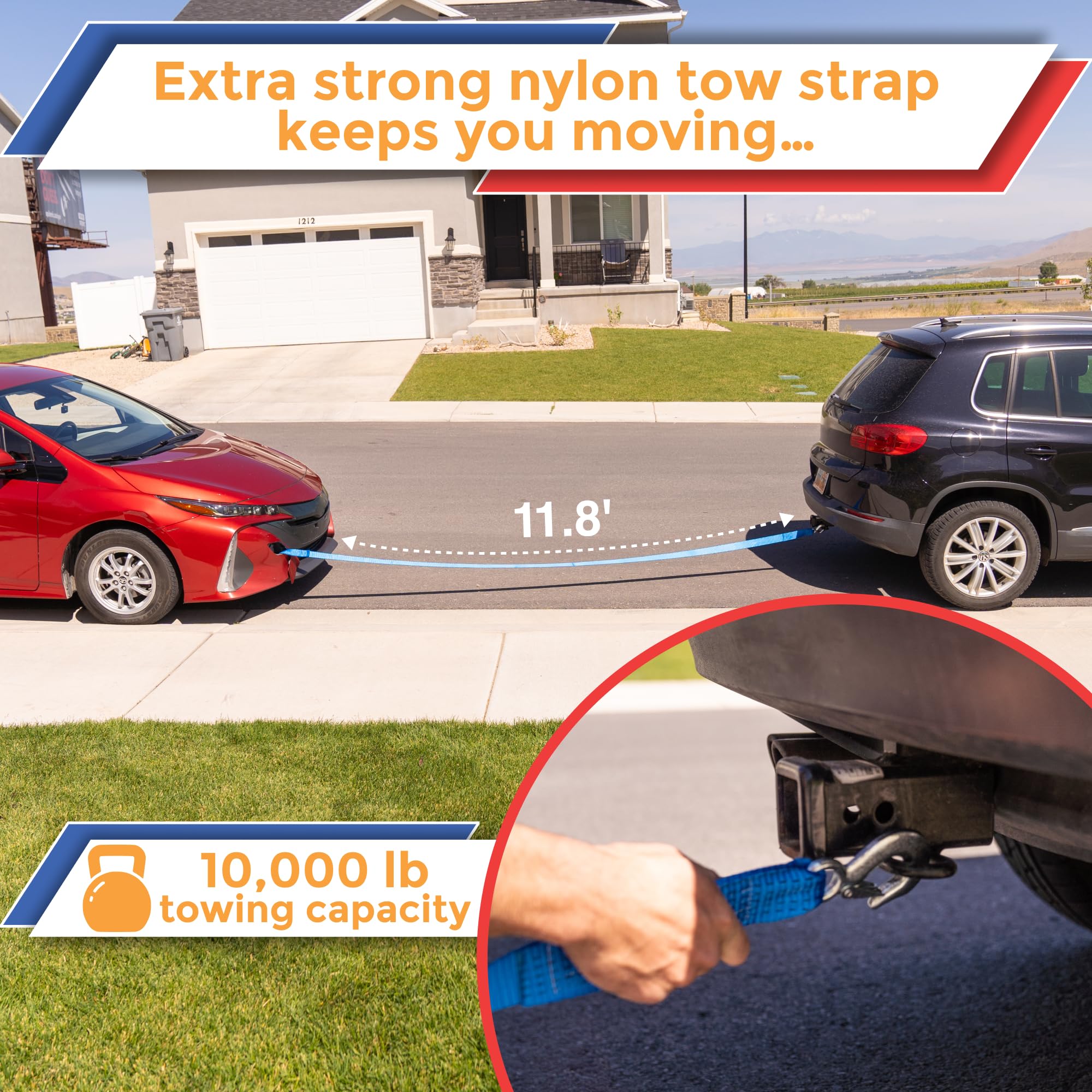 Kit de Herramientas de Emergencia para Automóvil 90 Piezas - Imagen 7