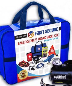 Kit de Herramientas de Emergencia para Automóvil 90 Piezas