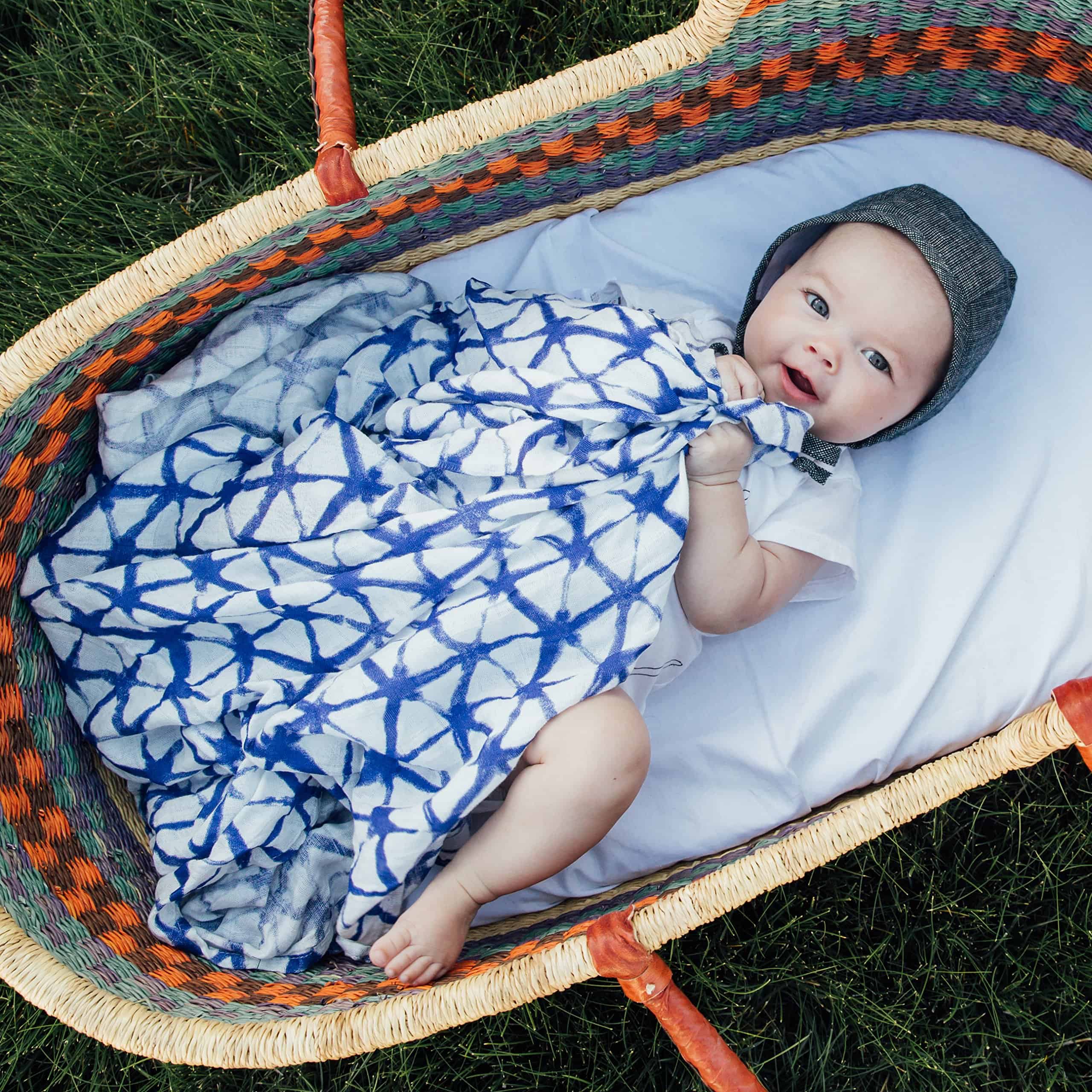 Manta de bambú viscosa muselina aden + anais Silky Soft - Imagen 9