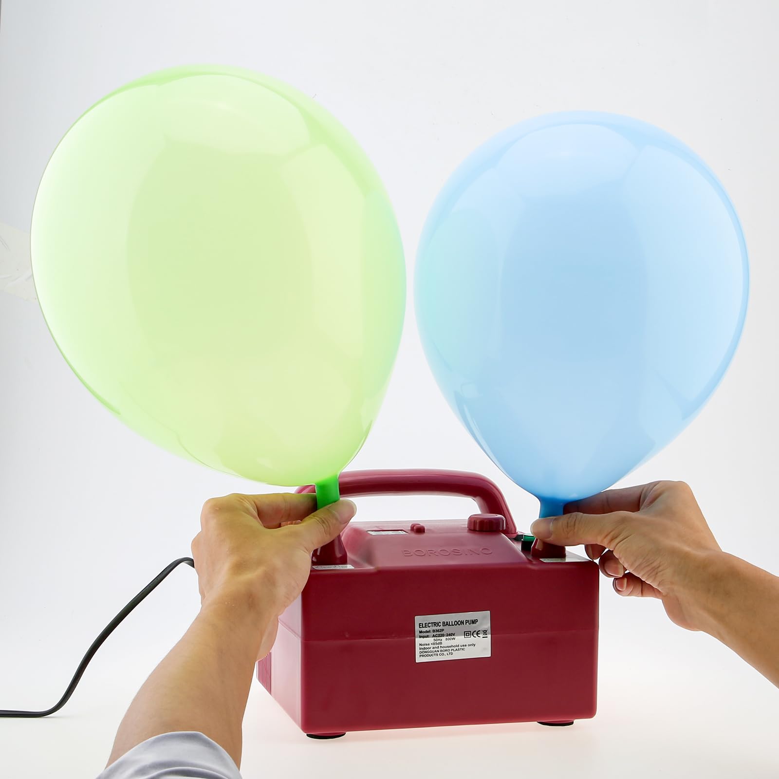 Bomba de Globos Eléctrica Portátil OriGlam, Inflador de - Imagen 10