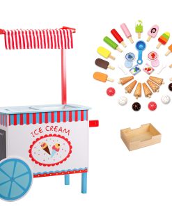Carrito de Helados para Niños - 33+ Accesorios, Juego de