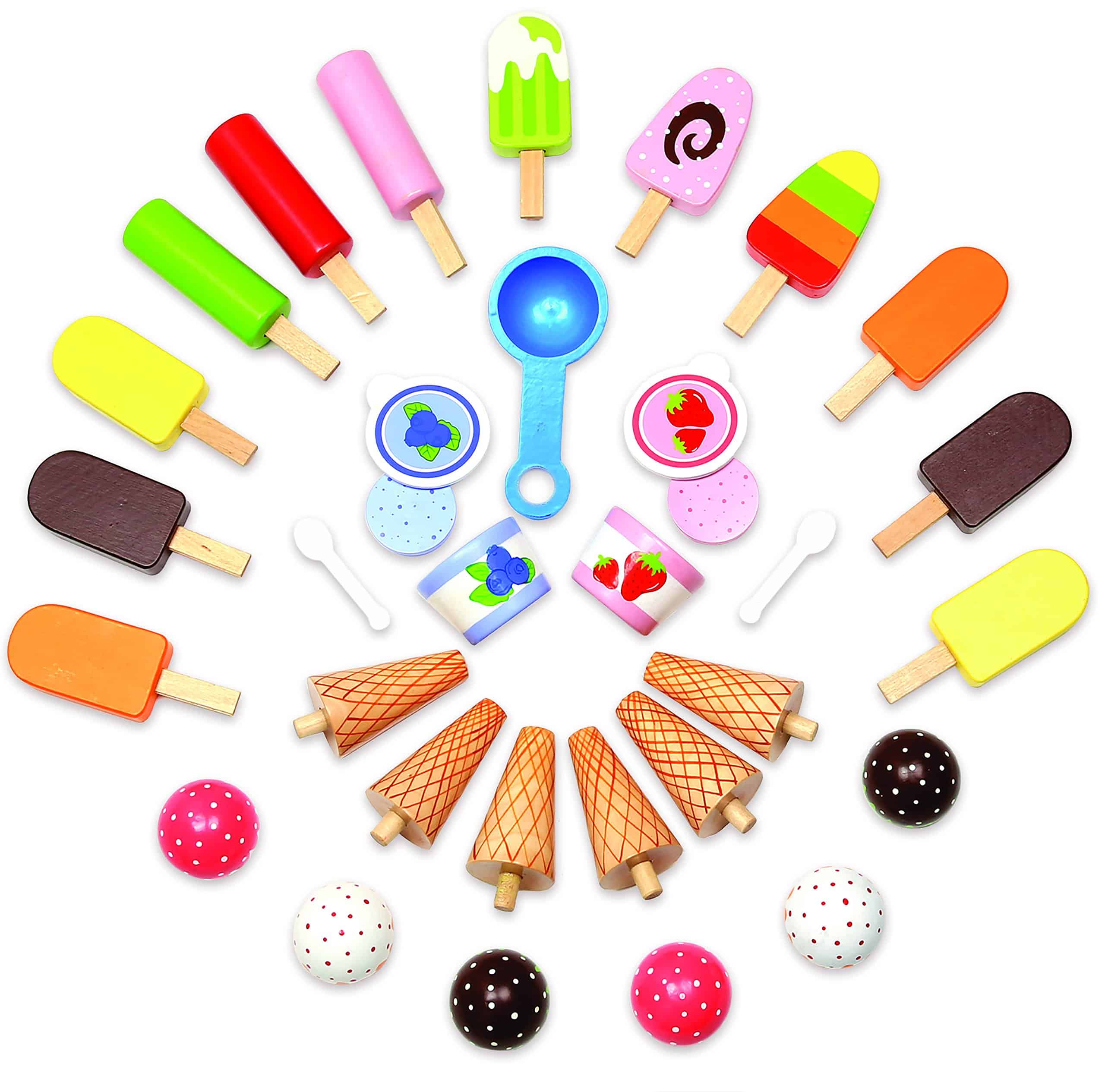 Carrito de Helados para Niños - 33+ Accesorios, Juego de - Imagen 7