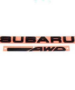 Emblema Trasero Genuino Subaru STi Limited Negra Subaru OEM