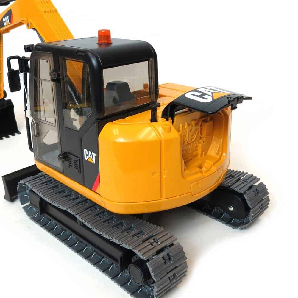 Bruder CAT Mini Excavator Construction Digger Toy with - Imagen 4