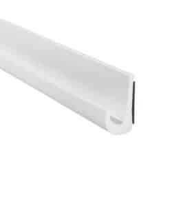 Trim-Lok Canal de Drenaje, Blanco - Altura de 1/2",