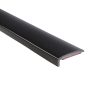 TRIM-LOK - JLGB-25 Protector de Labio PVC Trim-Lok, Negro