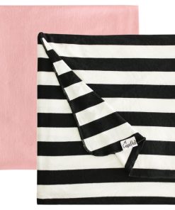 Manta de recepción de punto de primera calidad grande de