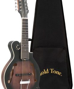 Mandolina de 12 Cuerdas en Tono Dorado, Natural (F-12)