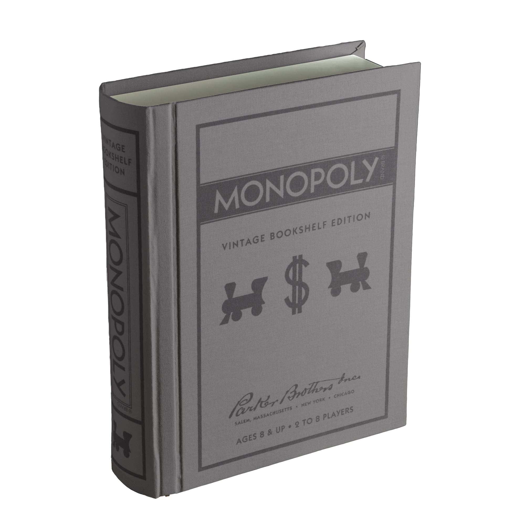 Edición Vintage Monopoly Librero de WS Game Company
