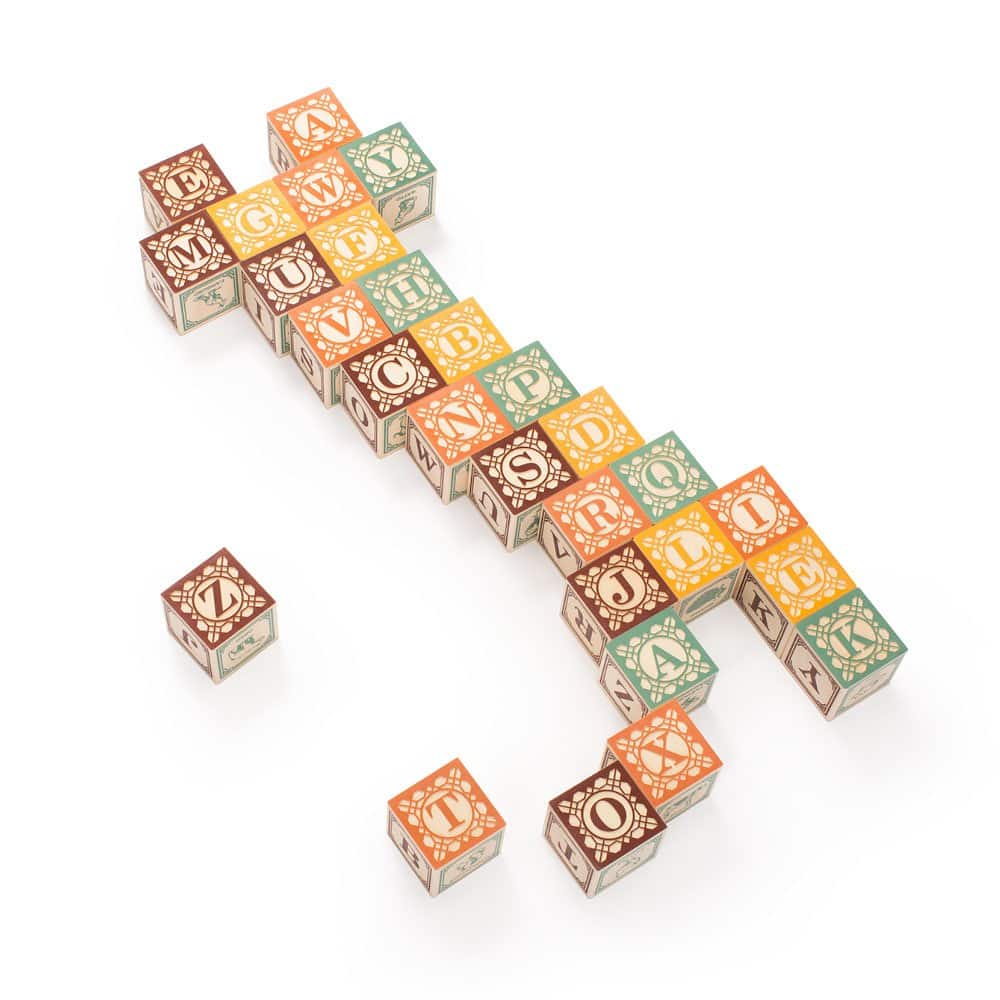 Juego de Bloques Italianos Uncle Goose - Hecho en USA