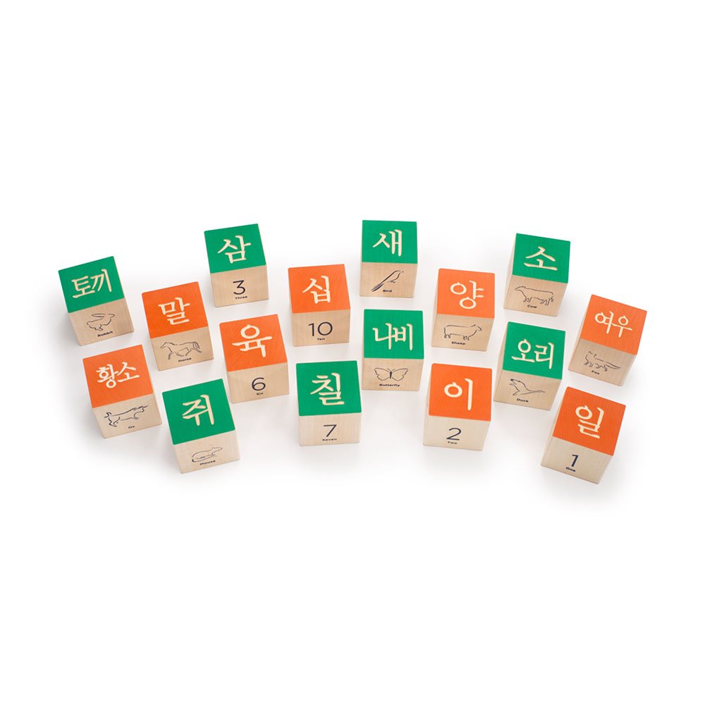 Bloques Coreanos Uncle Goose - Hecho en EE. UU. - Imagen 3