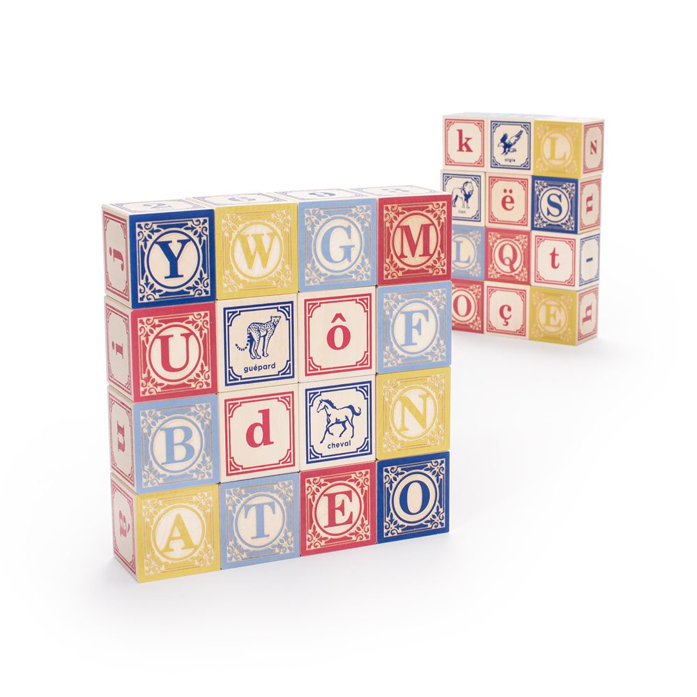 Bloques de Francés Uncle Goose - Hechos en los EE. UU.