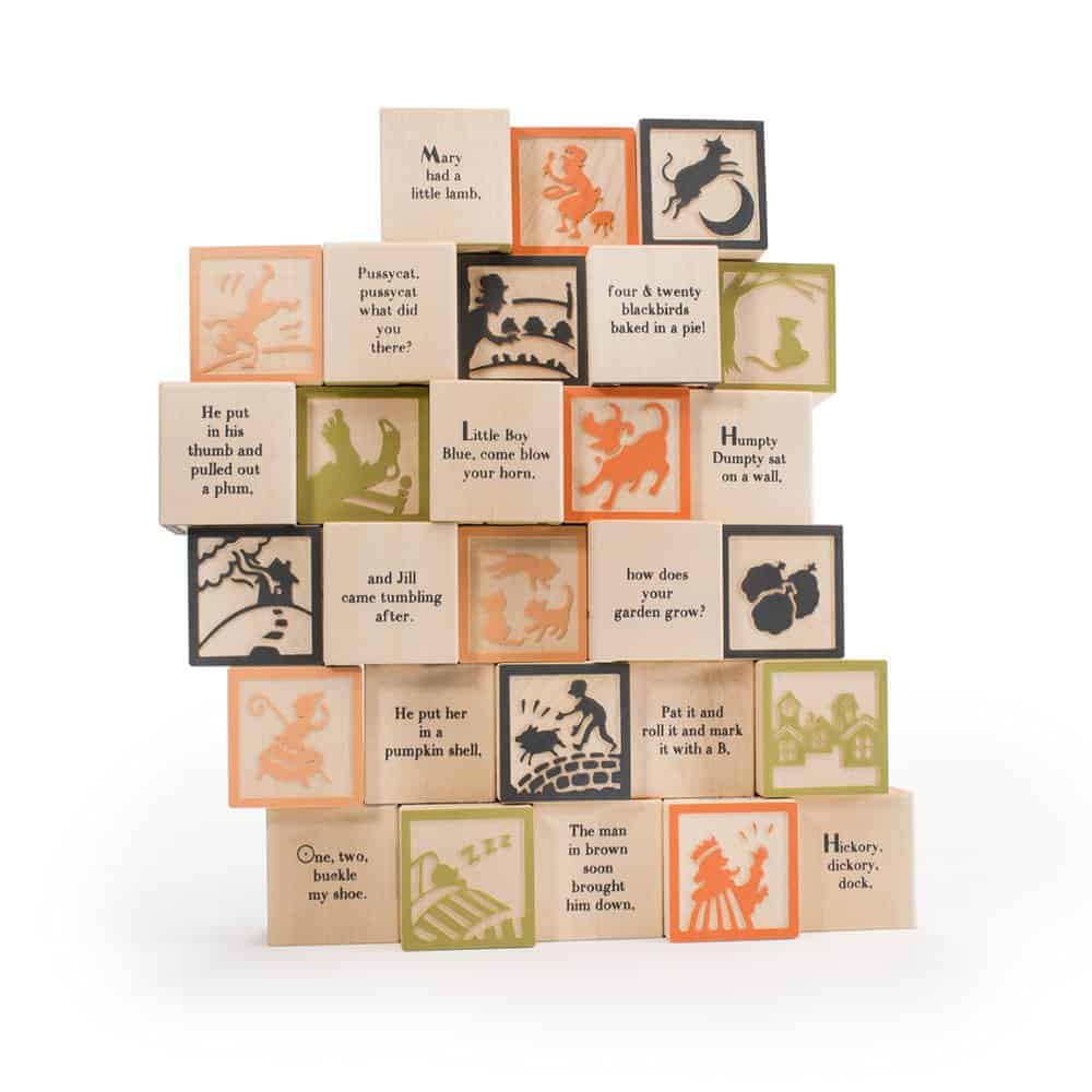 Bloques de Rimas Infantiles de Uncle Goose - Hecho en