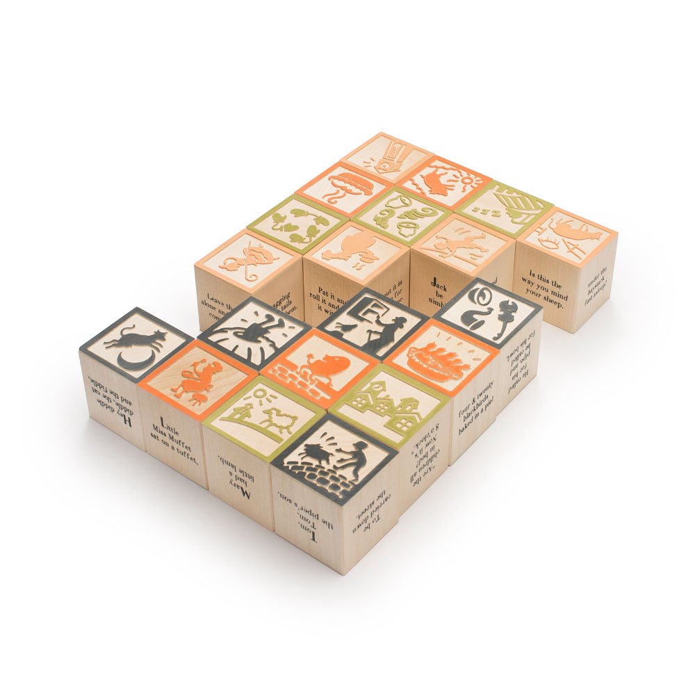 Bloques de Rimas Infantiles de Uncle Goose - Hecho en - Imagen 3