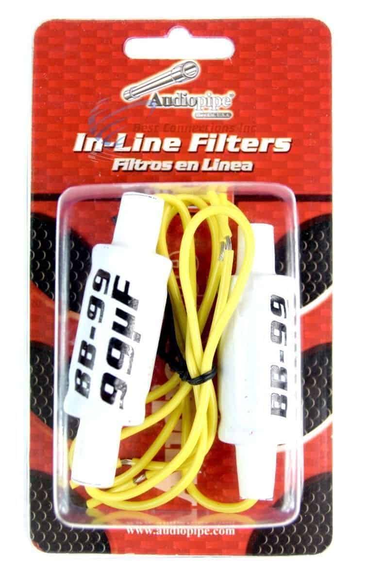 4 Pares de Bloqueadores de Bajos de 99 uF 400Hz - 4 Ohm / - Imagen 4