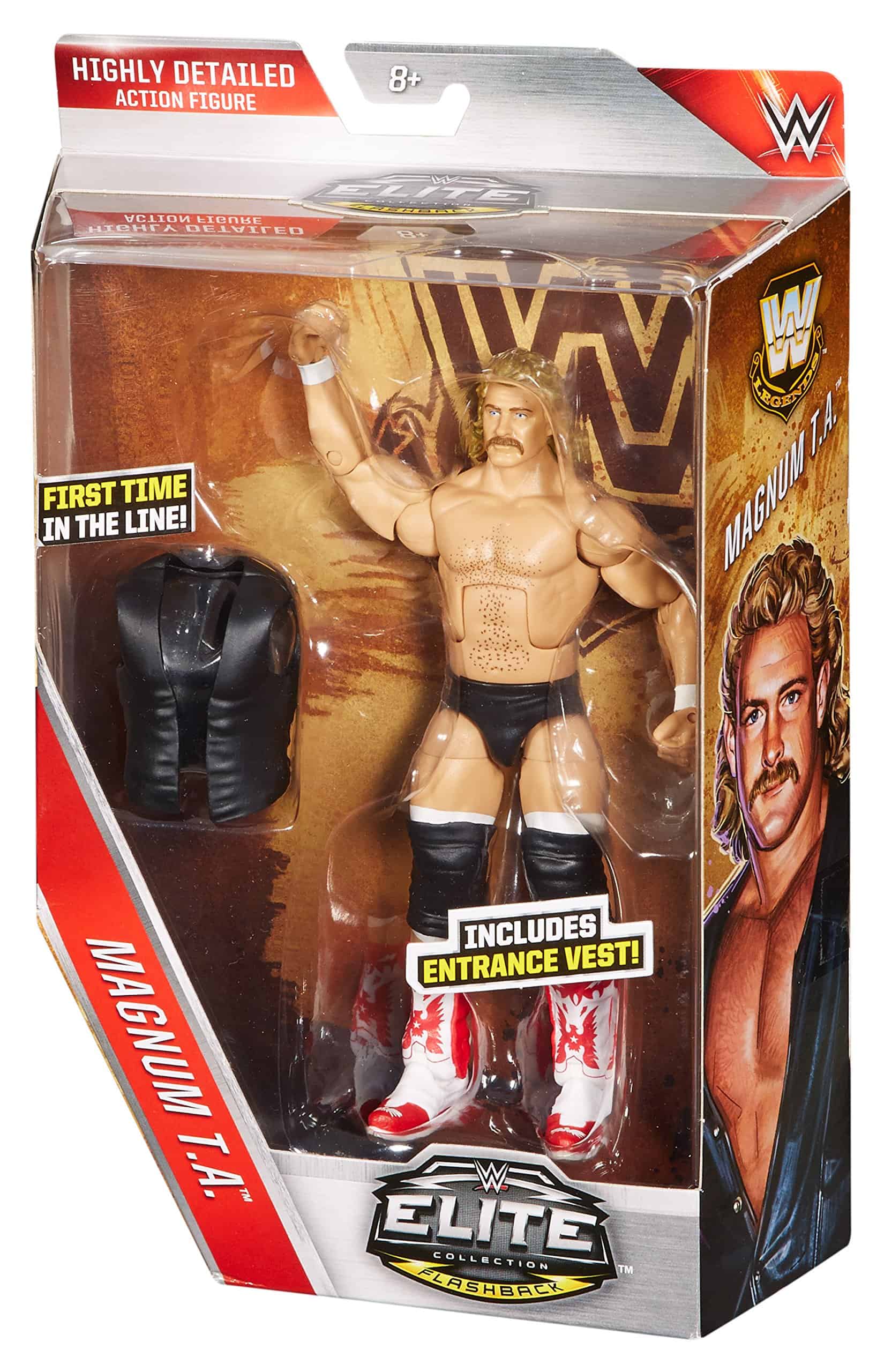 Figura WWE Elite Lost Legends Magnum TA - Imagen 6