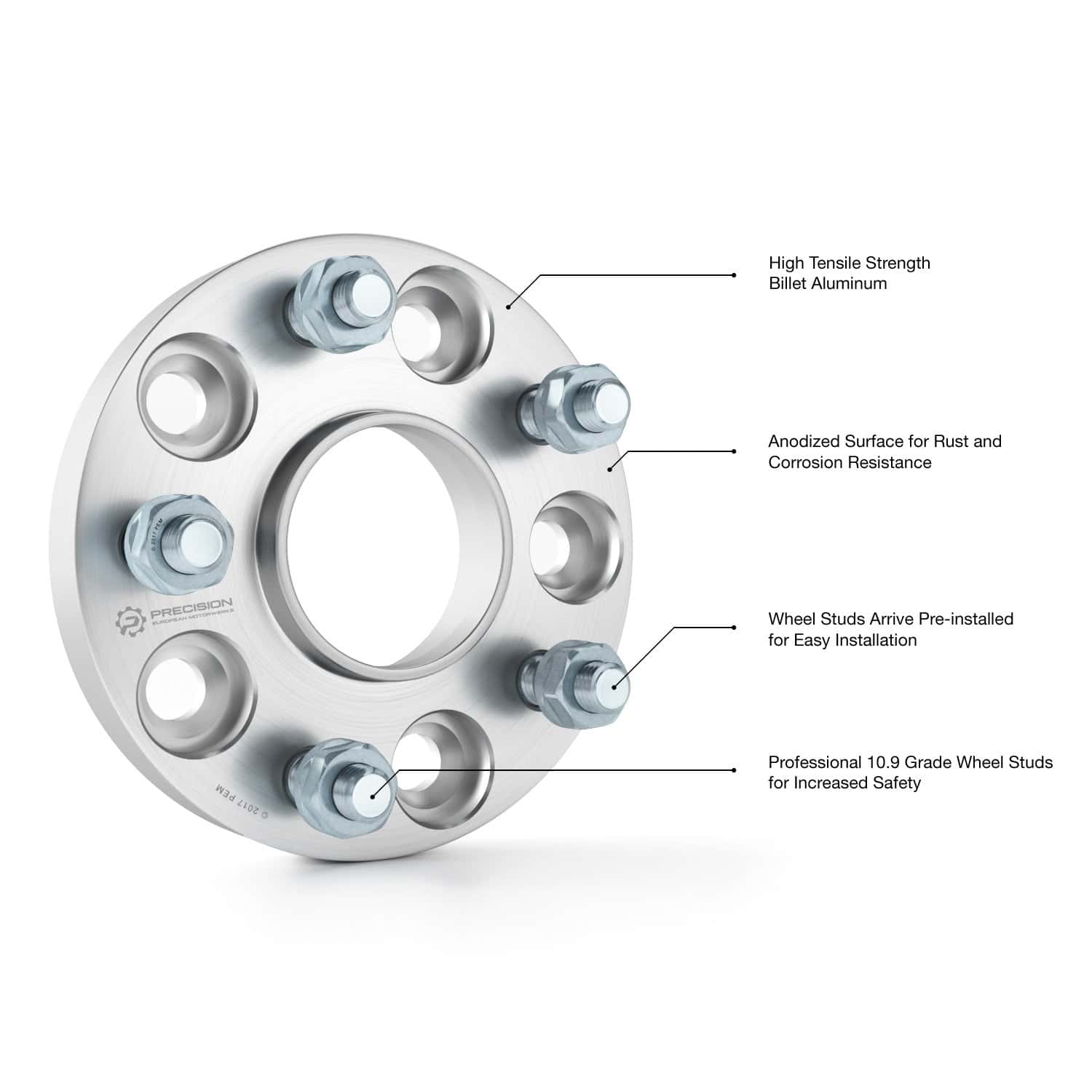 Separadores de rueda Hubcentric 25mm (1 pulgada) 5x114.3 - Imagen 4