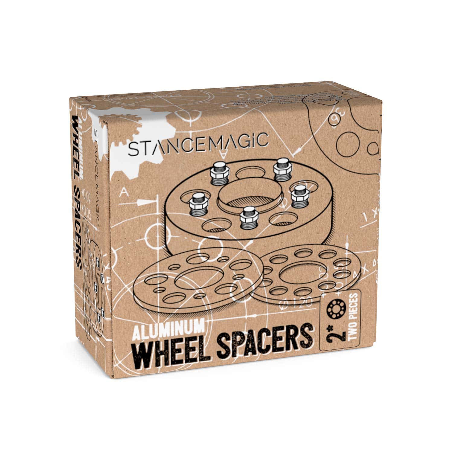 Separadores de rueda Hubcentric 25mm (1 pulgada) 5x114.3 - Imagen 6