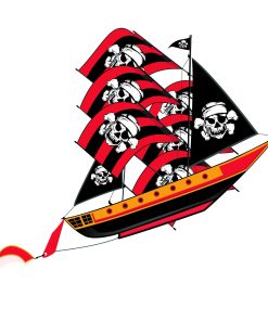 Cometa de Barco Pirata de Nylon 3D Super Size de WindNSun,