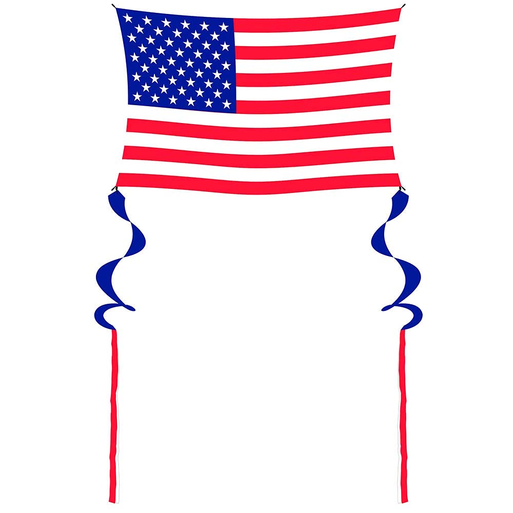 Cometa de nylon 2D de tamaño super grande WindNSun, Bandera