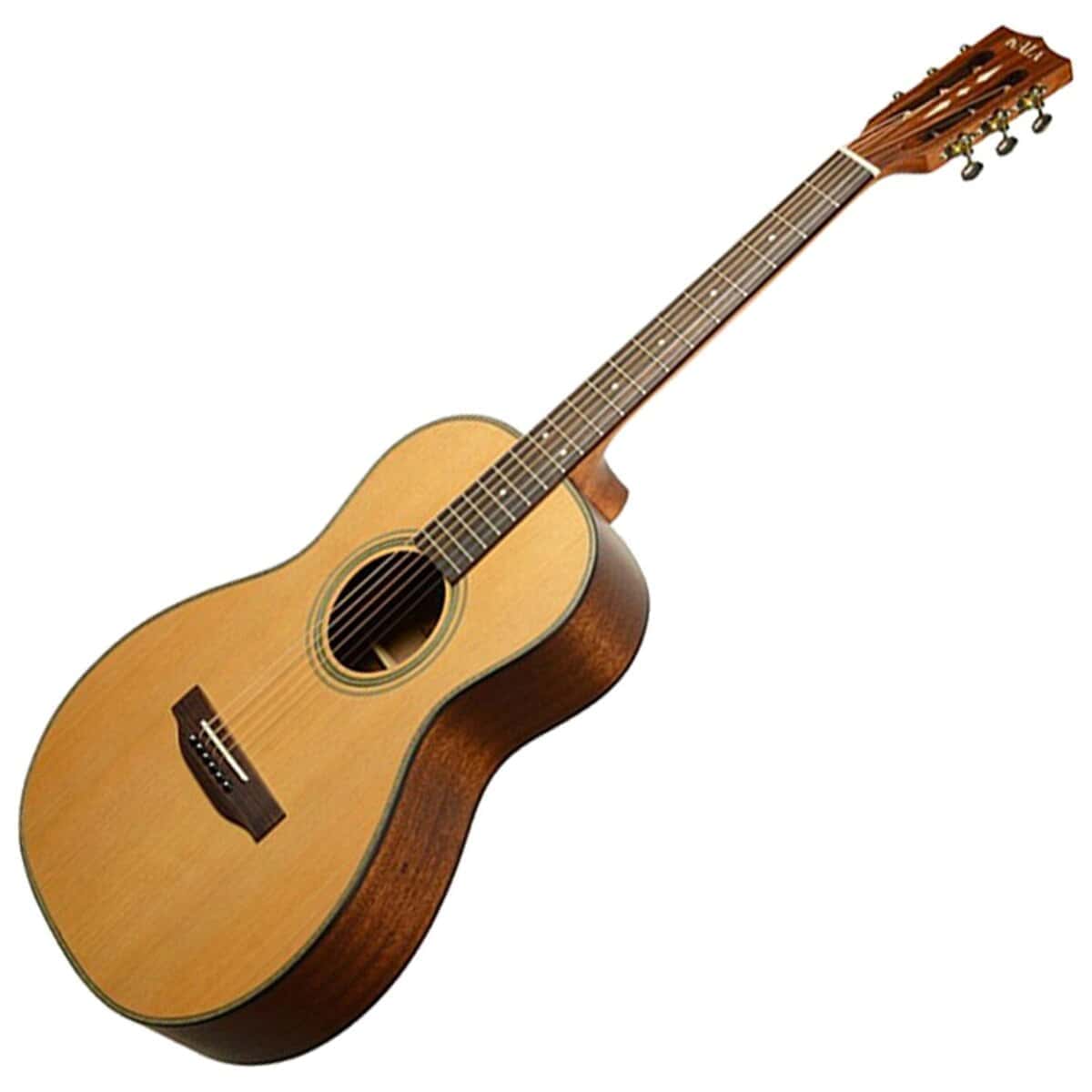 Guitarra Parlor Kala Cedar Top Natural - Imagen 3