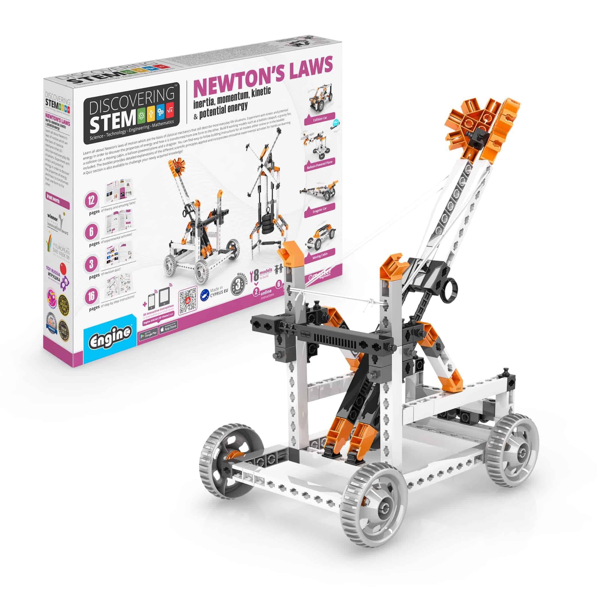 Engino- Juguetes Stem, Juguetes Educativos para Niños 9+,
