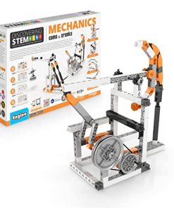 Engino- Juguetes STEM, Mecánica Cámaras y Cigüeñales,