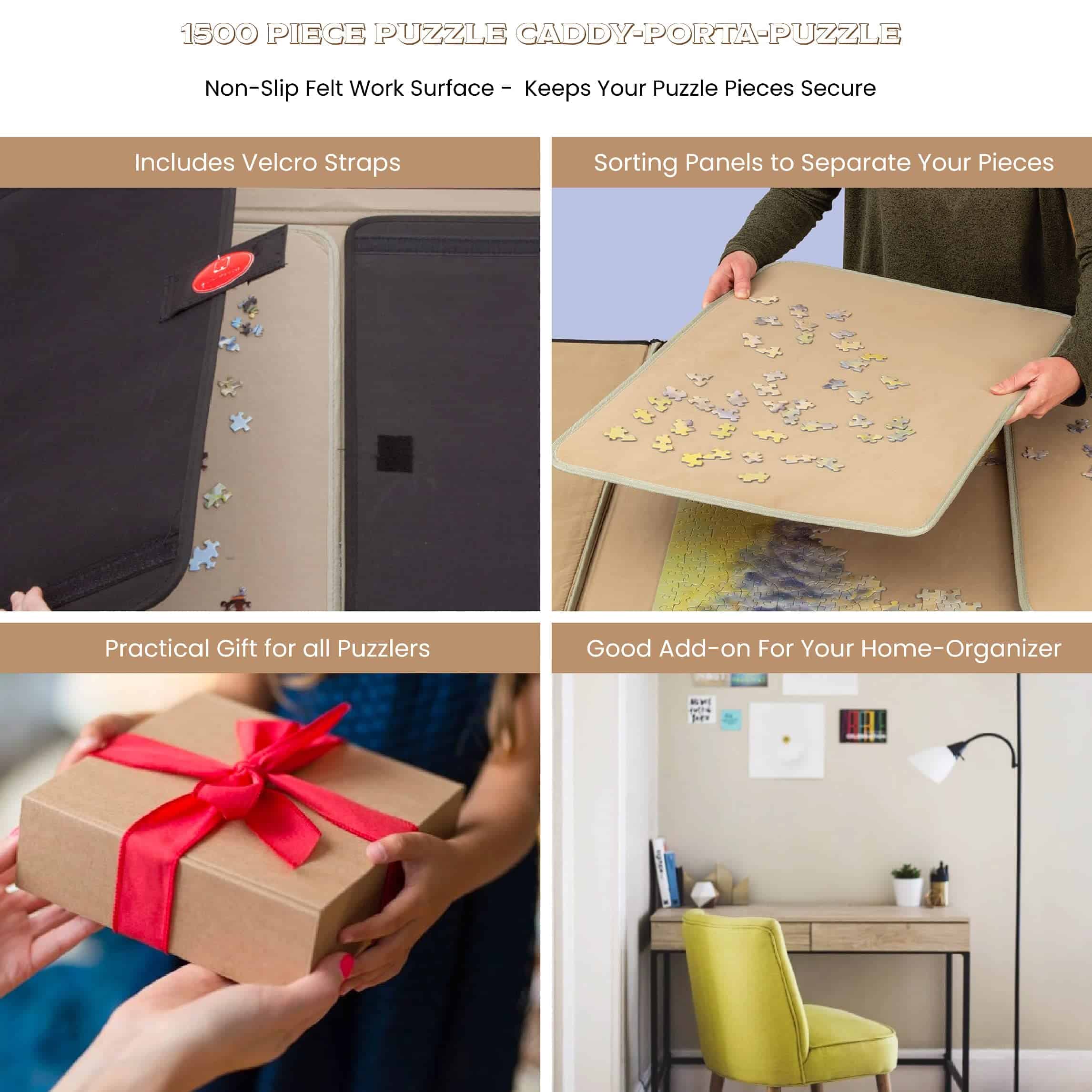 Bits and Pieces - Porta-Puzzle Jigsaw Caddy de 1500 Piezas - Imagen 7