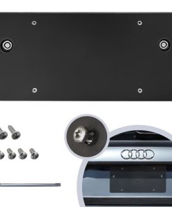 Soporte de placa de matrícula trasera para audi a3 s3