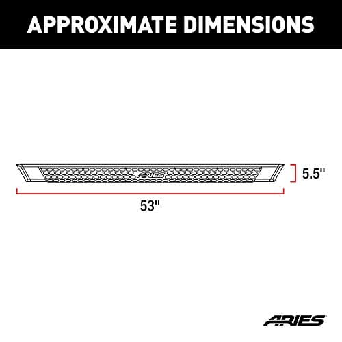 ARIES 2555018 AdvantEDGE Barras Laterales de Aluminio - Imagen 4