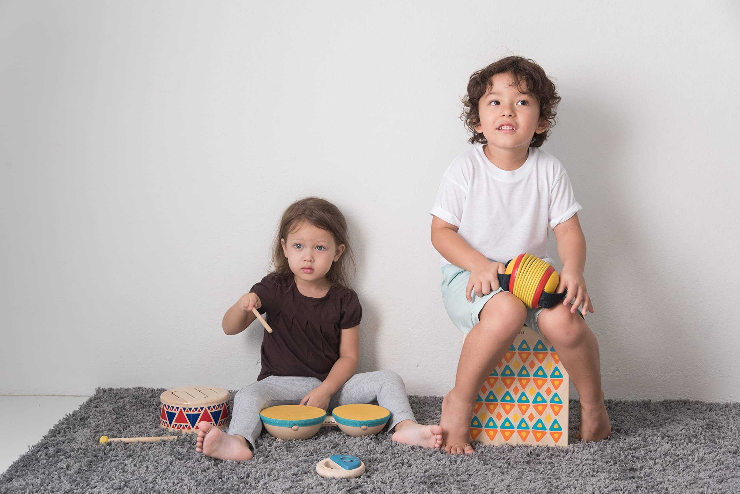 Set de Doble Tambor de PlanToys 6425 - Imagen 6