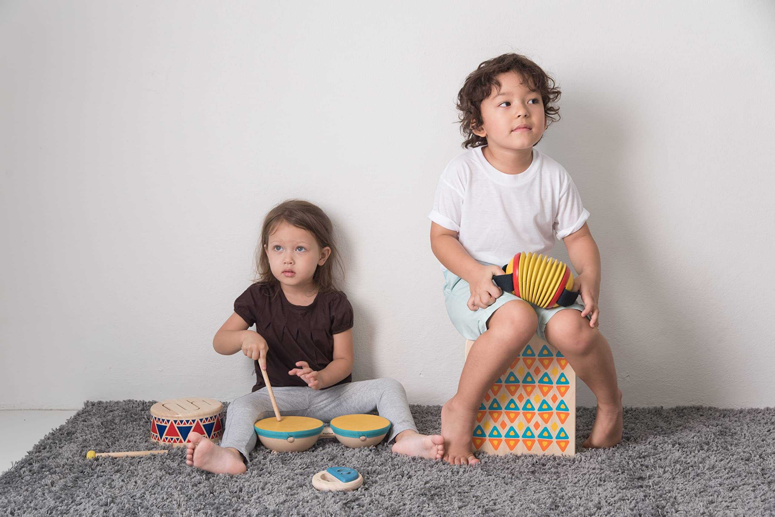 Set de Doble Tambor de PlanToys 6425 - Imagen 5