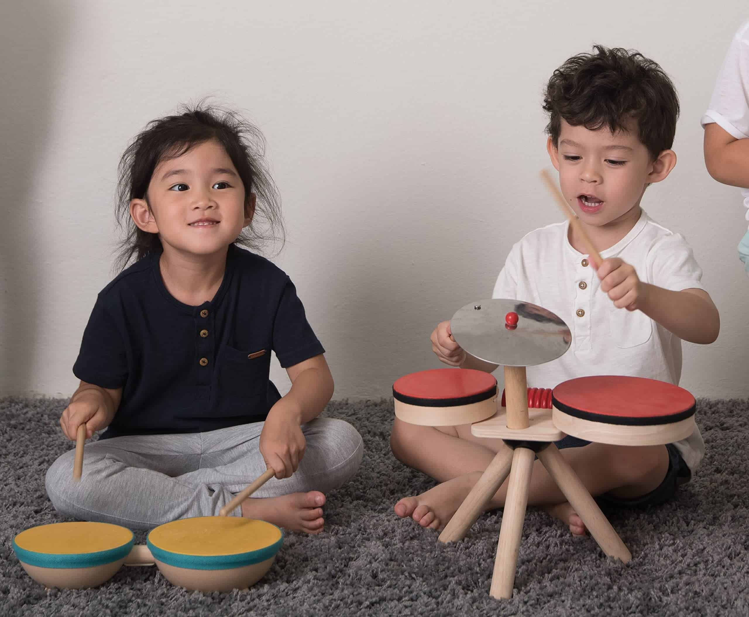 Set de Doble Tambor de PlanToys 6425 - Imagen 3