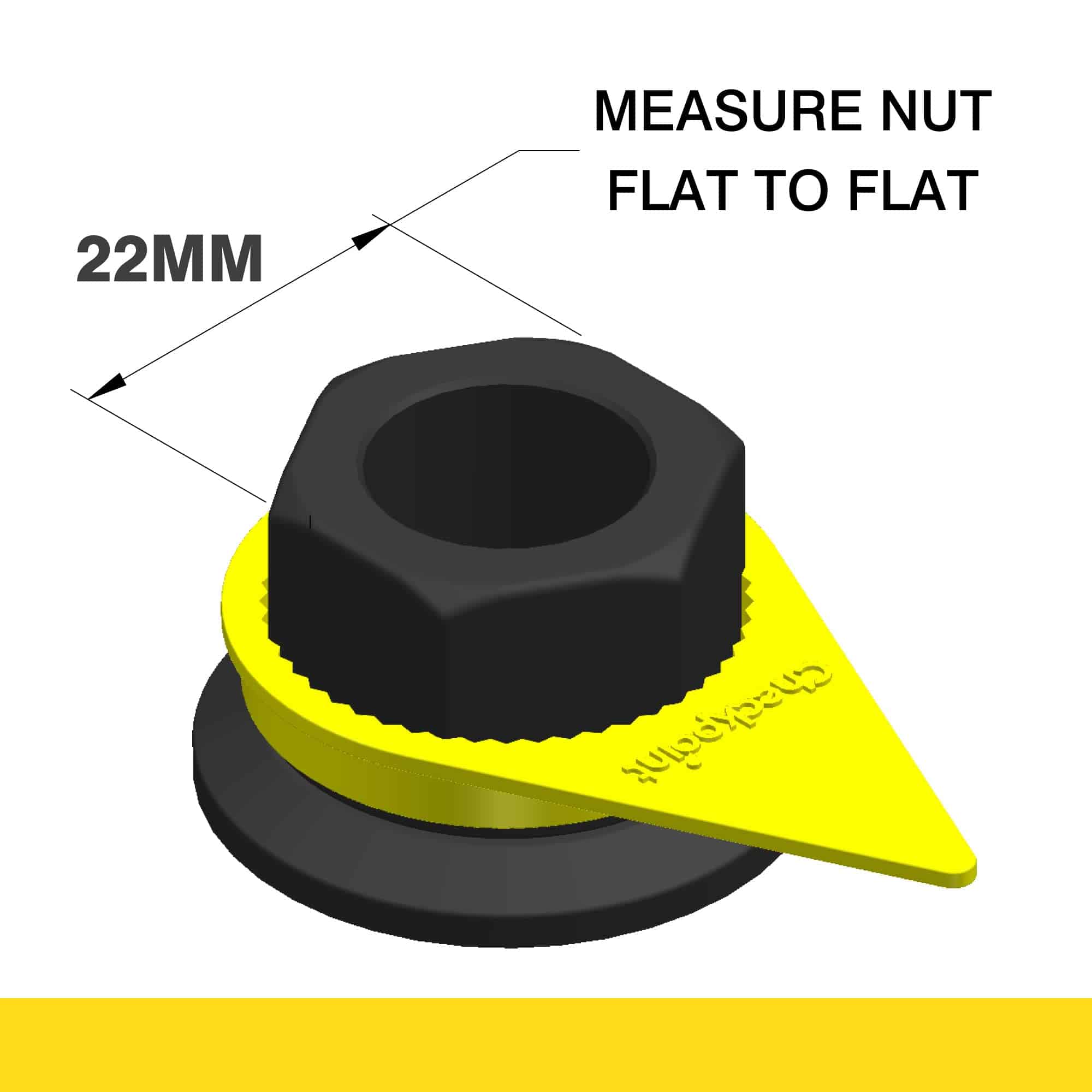 Indicador y retenedor de tuerca de rueda Checkpoint - - Imagen 5