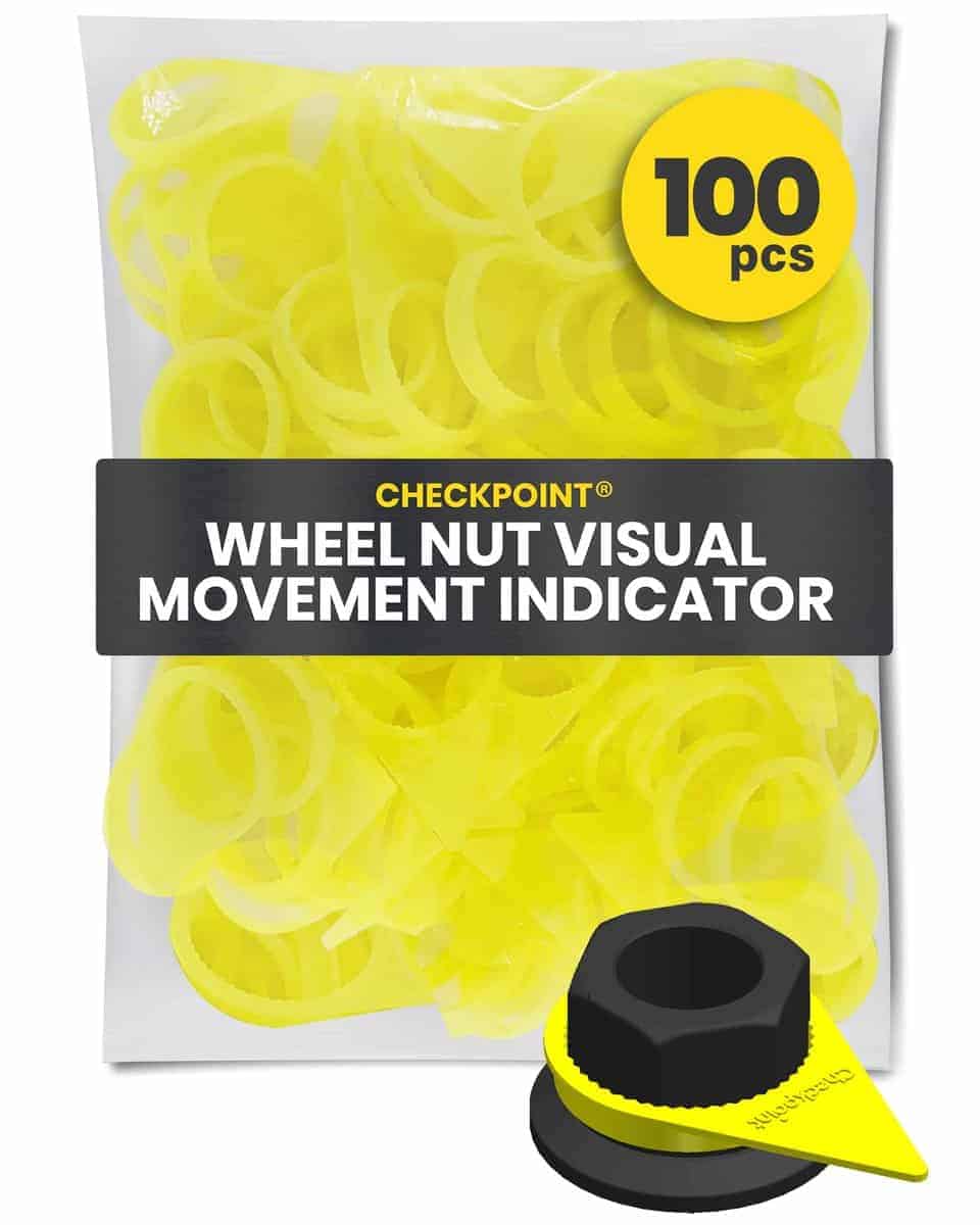 Indicador y retenedor de tuerca de rueda Checkpoint -