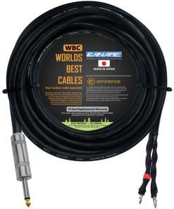 Cable de Altavoz Canare 4S11 de 20 pies - Conector TS de
