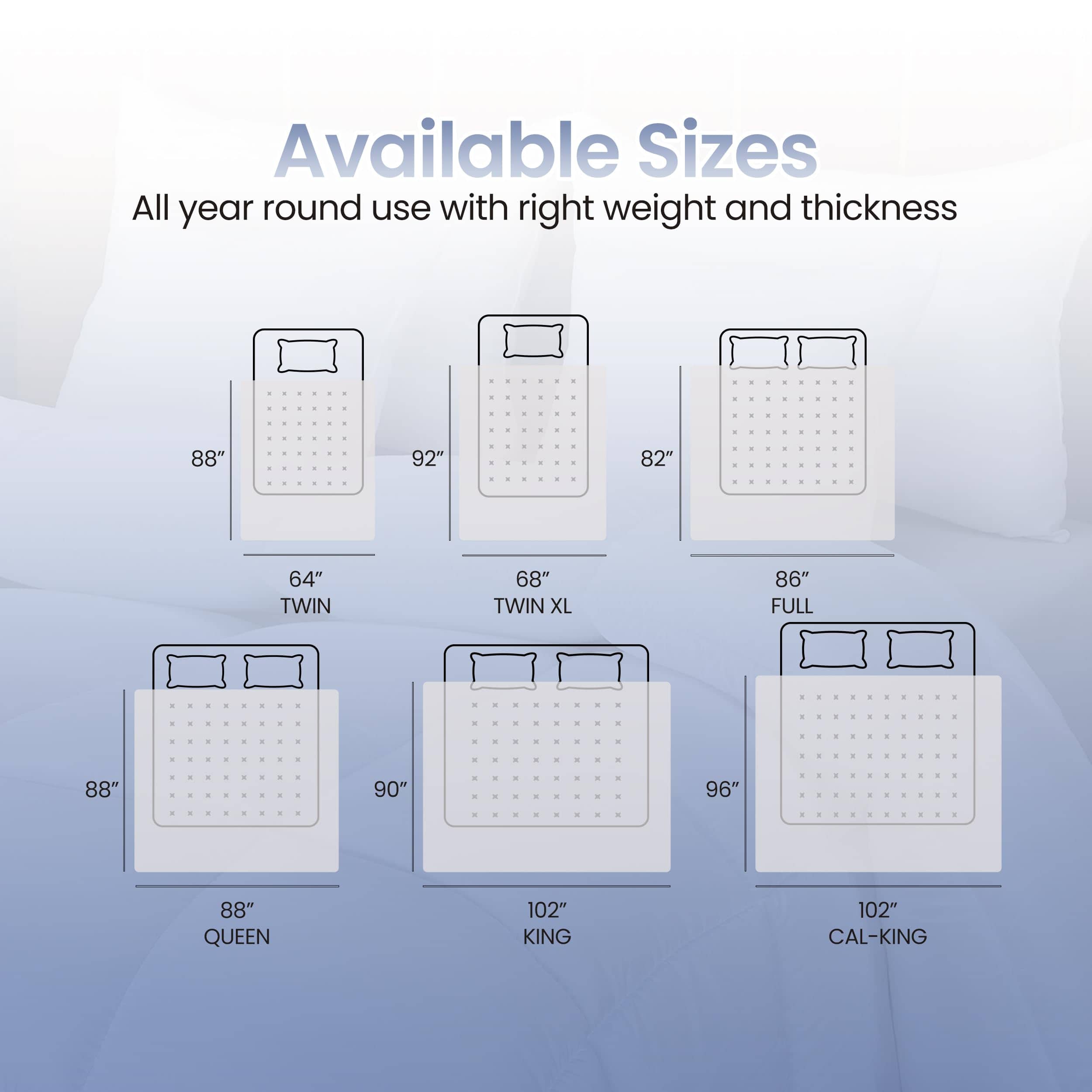 Edredón de Confort Utopia Bedding, Inserto de Edredón - Imagen 9