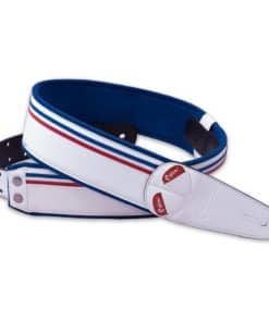 Correa para guitarra Right On! Straps MOJO Race/Blanco con