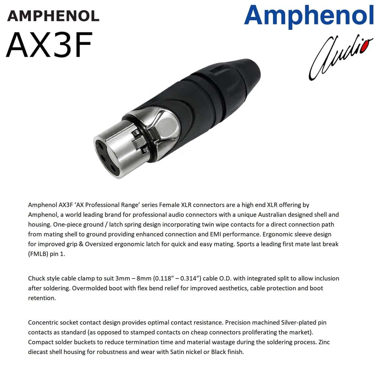 2 Unidades - 10 Pies - Gotham GAC-4/1 (Negro) - Star Quad, - Imagen 8