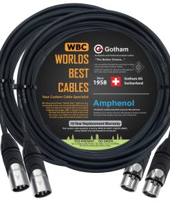 2 Unidades - 20 Pies - Gotham GAC-4/1 (Negro) - Star Quad,