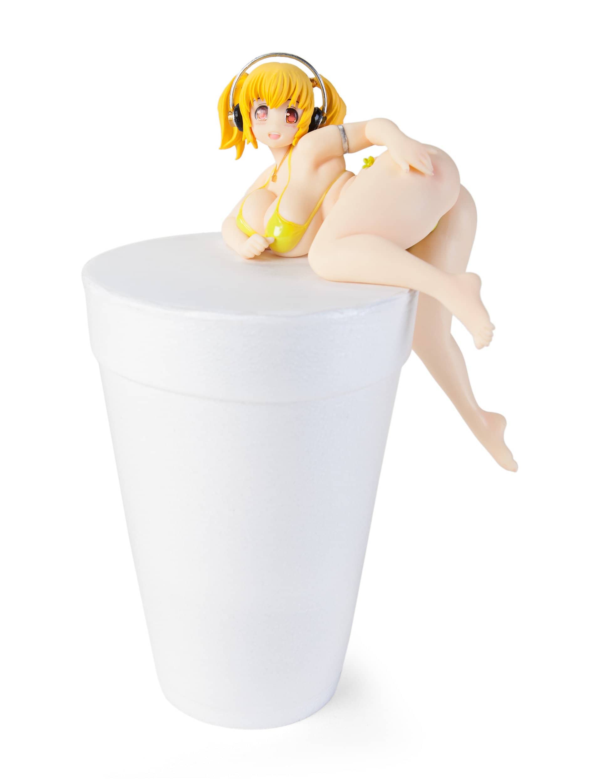 Figura de parada de fideos Super Pochaco de 5" Super Furyu,