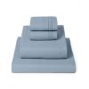 Juego de sábanas Mellanni Full - Colección -Hortensia Azul