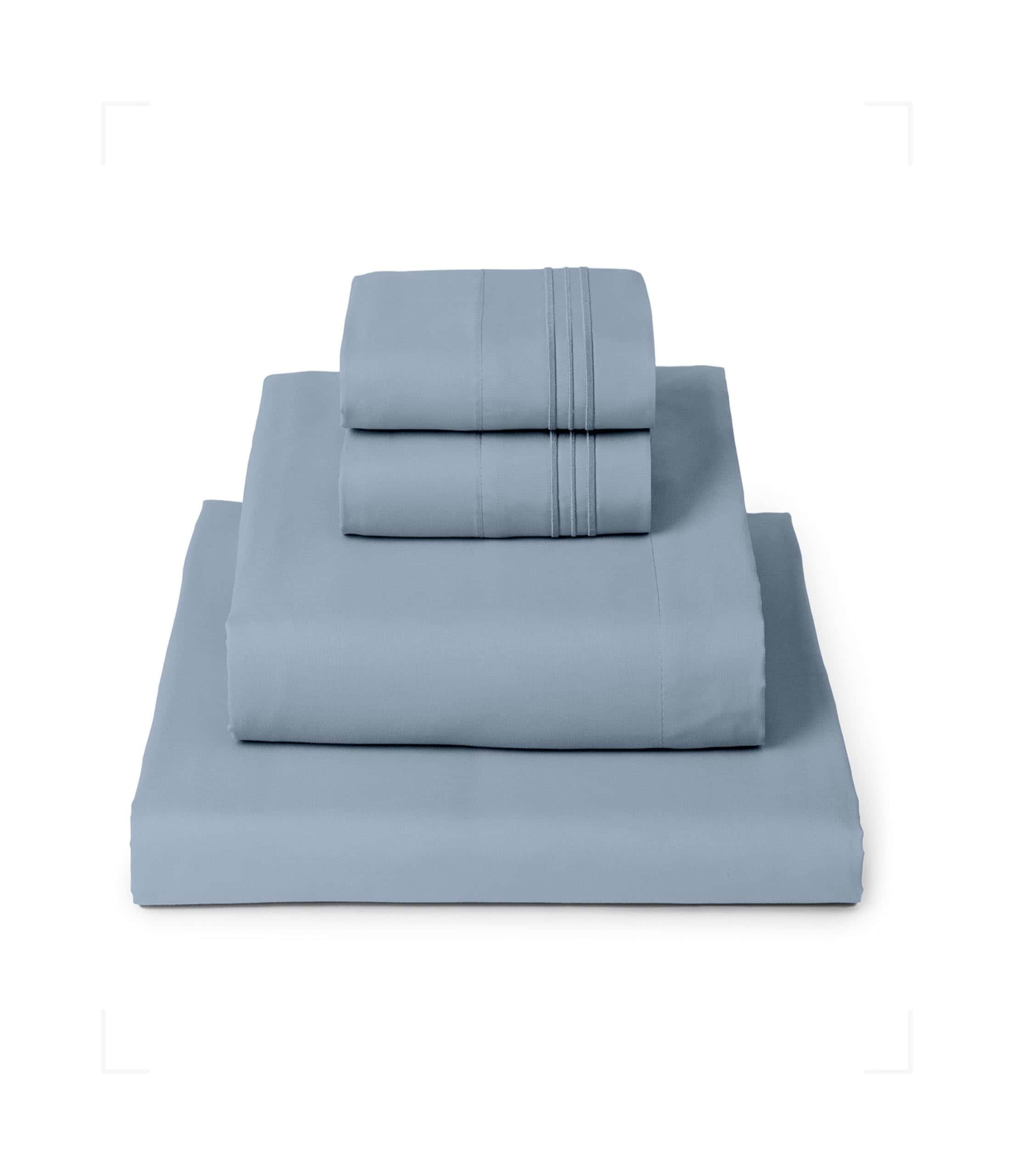 Juego de sábanas Mellanni Full - Colección -Hortensia Azul