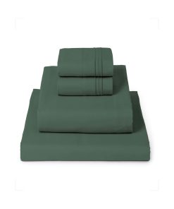 Juego de sábanas Mellanni Queen - Colección -Verde esmeralda