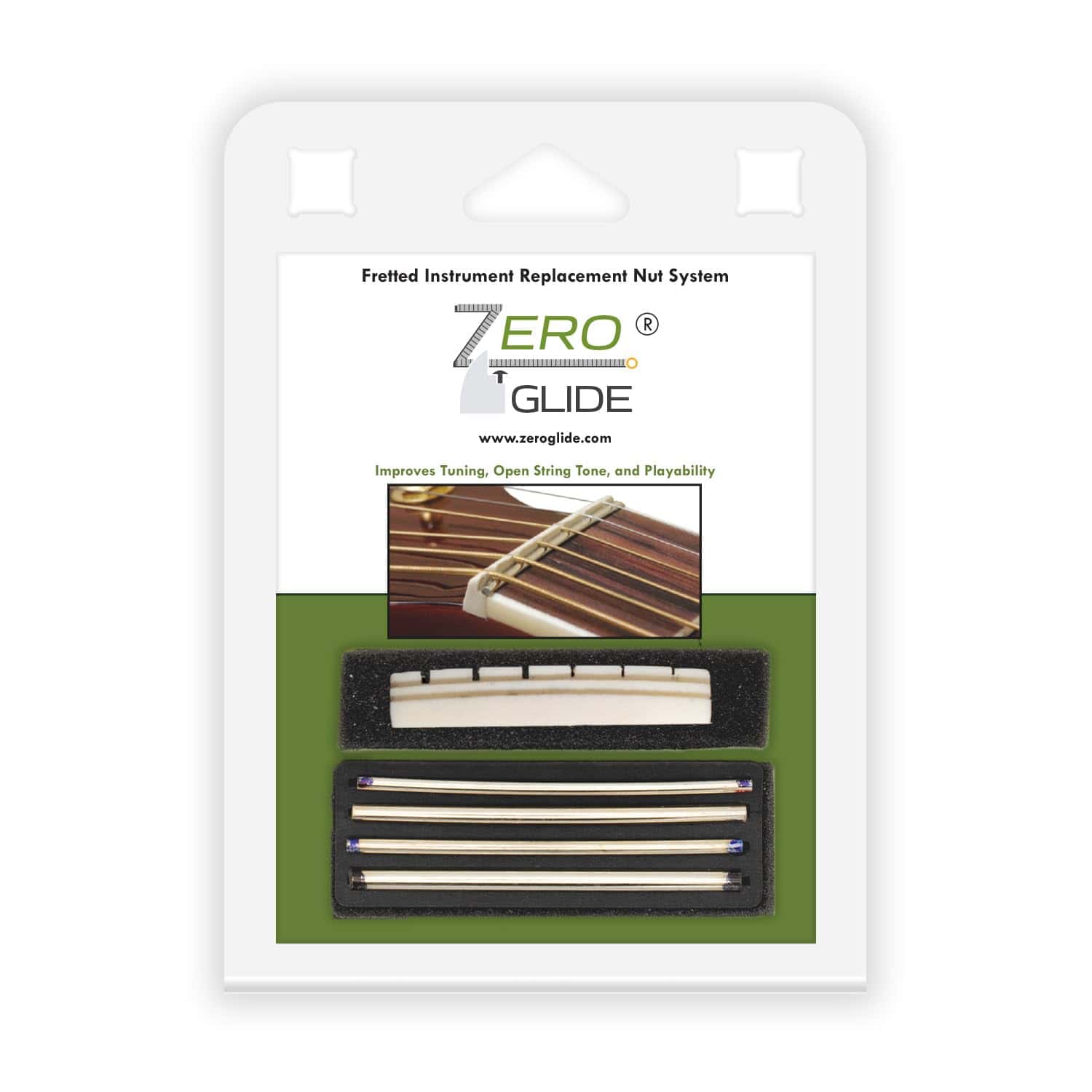 Zero Glide ZS-23 Tuerca de Guitarra Acústica para Guitarra