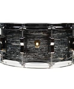 Ludwig 6.5" x 14" Classic Maple Snare Drum, Vintage Black