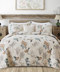 Mejores Juegos de Edredones de Algodón, Juego de 3 Piezas