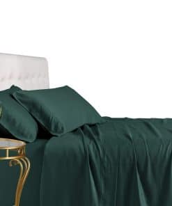 Juego de sábanas de bambú de Royal Tradition, Twin Extra