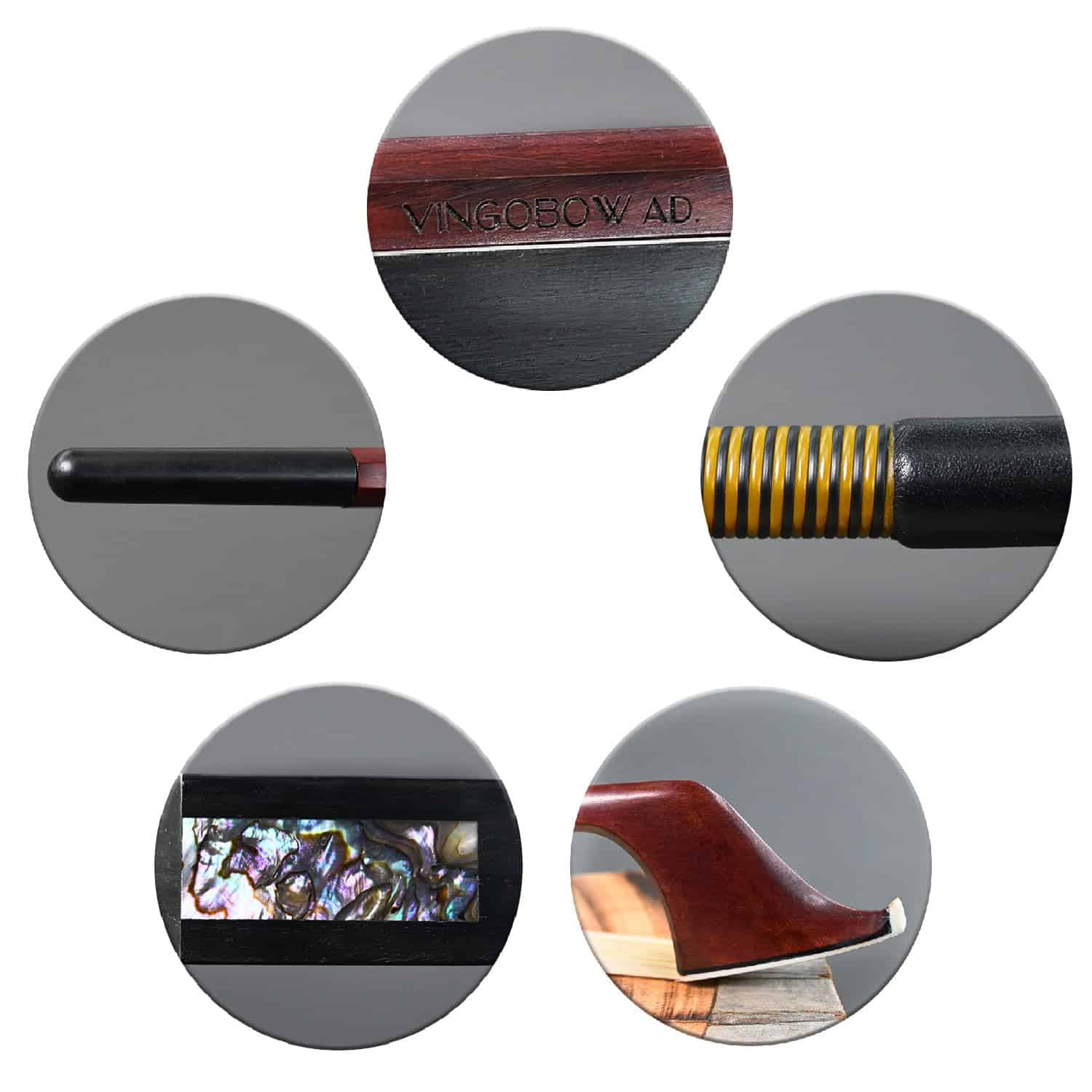 VingoBow Arco de Contrabajo de Tamaño Completo de - Imagen 4