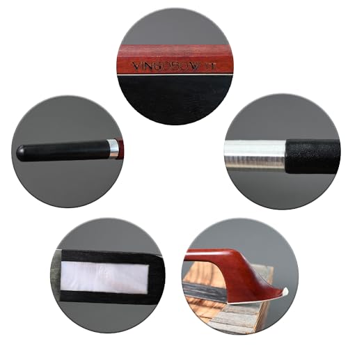 Arco de Contrabajo Alemán de Tamaño 3/4 VingoBow! Pelo de - Imagen 4